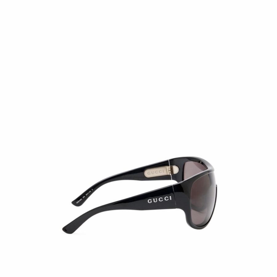 Gucci 男士 面罩框太陽鏡均碼碼橋寬: 1cm; 鏡腿長: 12cm-2