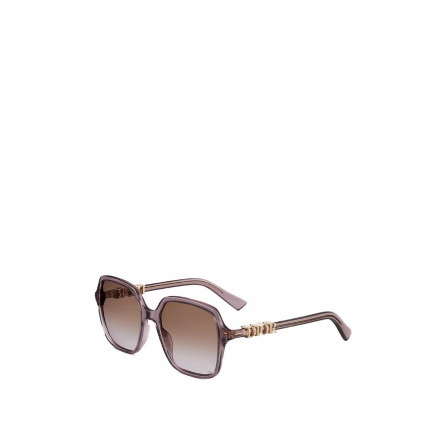 Dior 女士 DiorTreasure S1I太陽鏡均碼碼橋寬: 1.8cm; 鏡腿長: 14cm; 鏡片直徑: 5.4cm-3
