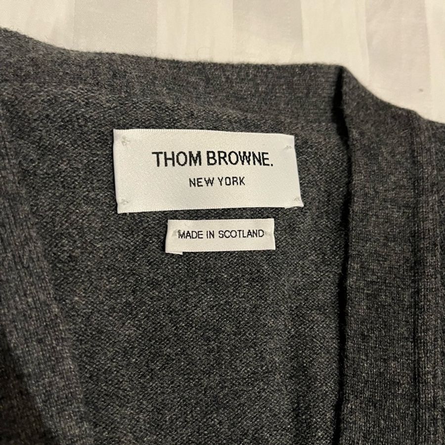 全新 Thom Browne Cashmere 針織外套-7