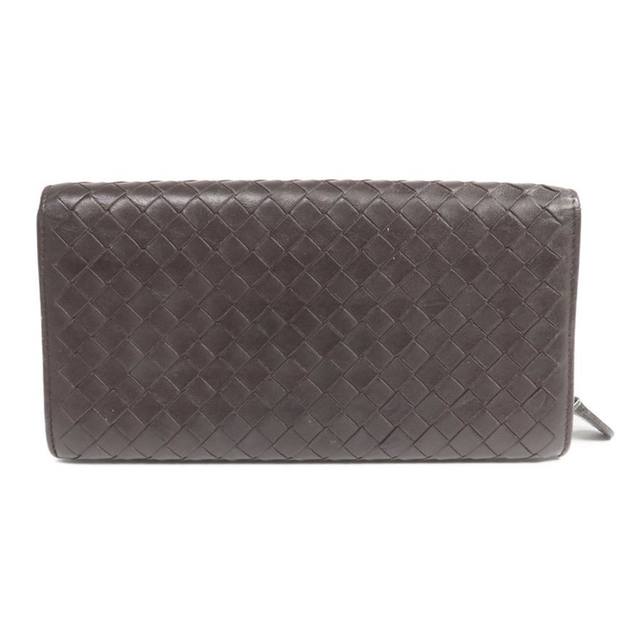 BOTTEGA VENETA 織紋皮革Long Wallet長錢包-2