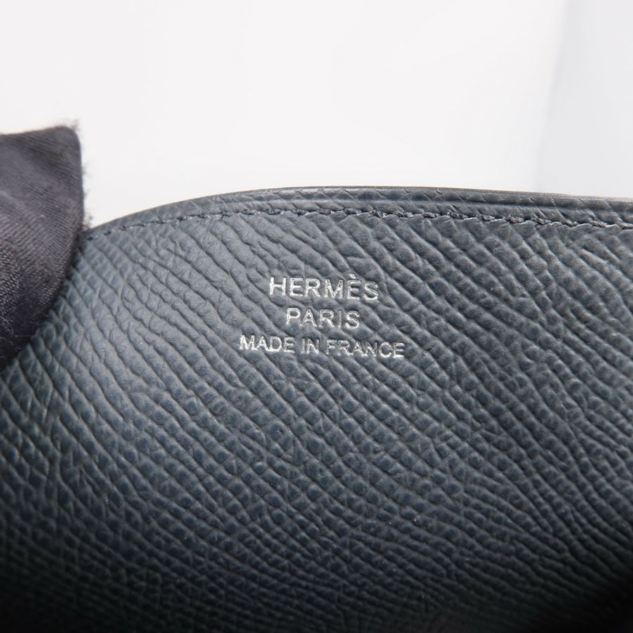 HERMES Epsom皮革Hermesway銀扣手機袋-6