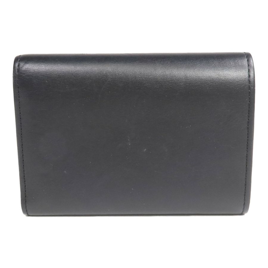 LOEWE 牛皮皮革Pebble Small Vertical Wallet金扣錢包-1