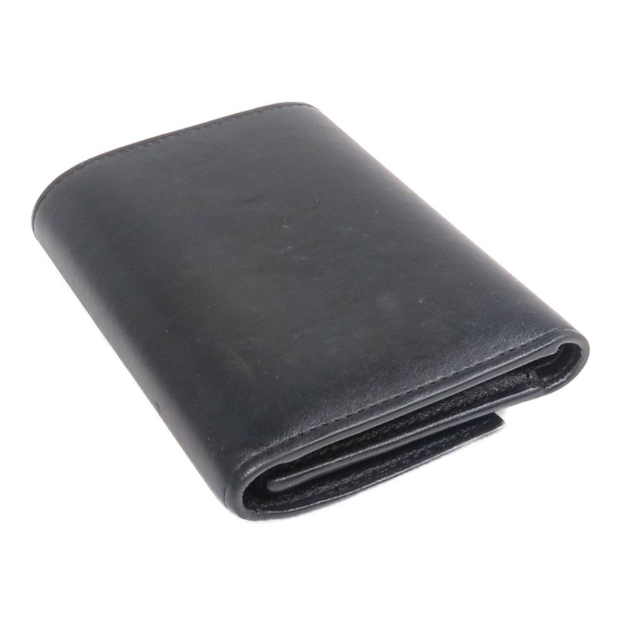 LOEWE 牛皮皮革Pebble Small Vertical Wallet金扣錢包-4