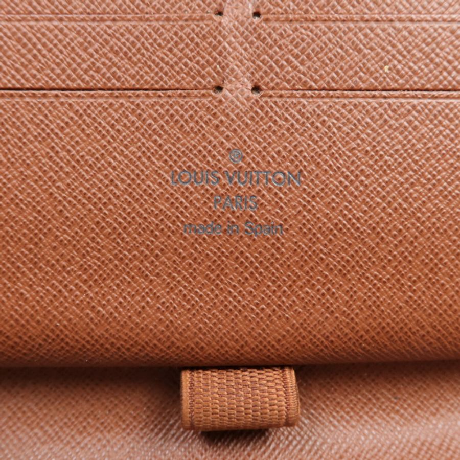 LOUIS VUITTON Monogram Zippy Organizer金扣長錢包-13