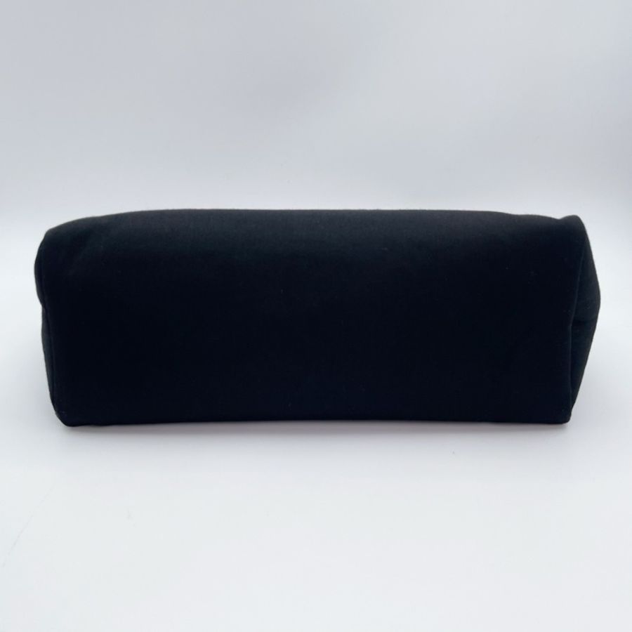 「JL精品代購」愛馬仕黑/深藍色herbag cabas帆布拼皮手提單肩托特包-7