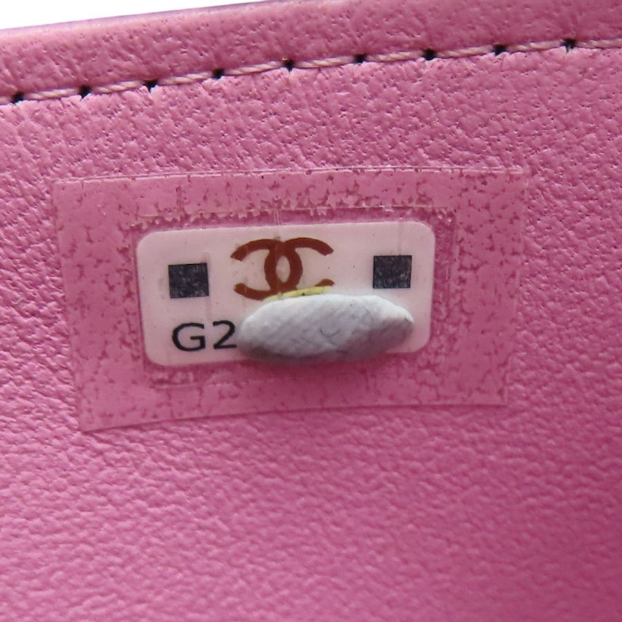 黑色 菱格紋 羊皮 Vanity Case 化妝 鍊帶 肩背包【CHANEL 香奈兒】 AP2199-8