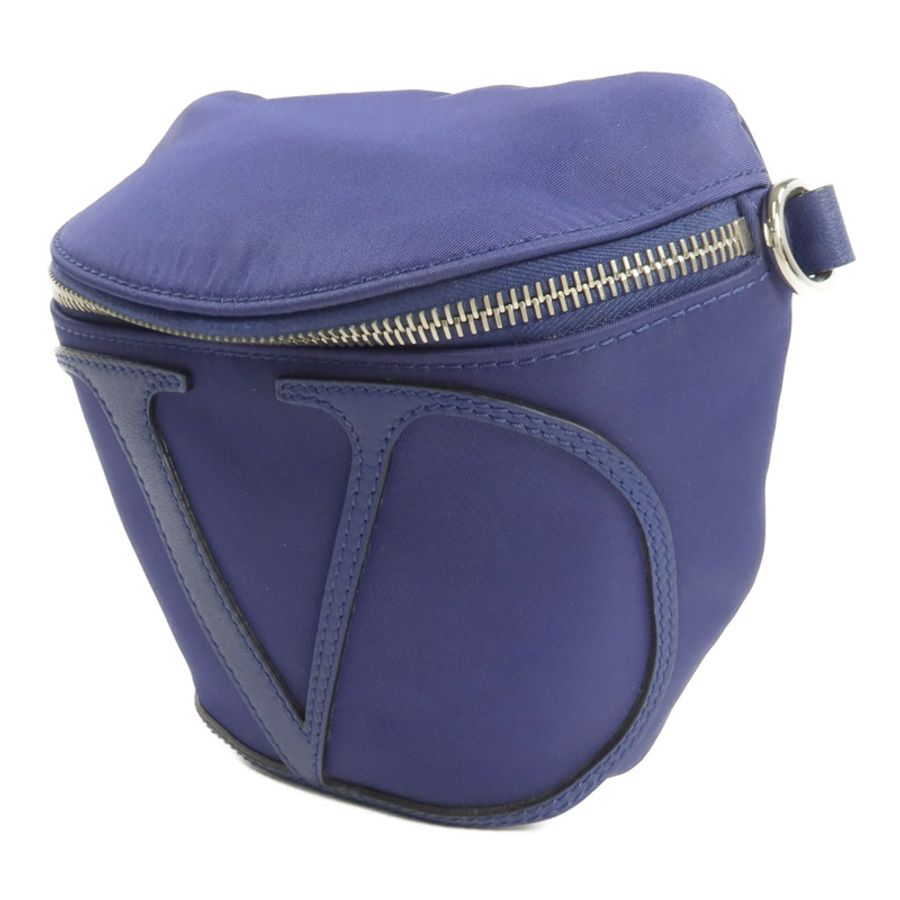 Valentino 尼龍Belt Bag銀扣肩背袋-2