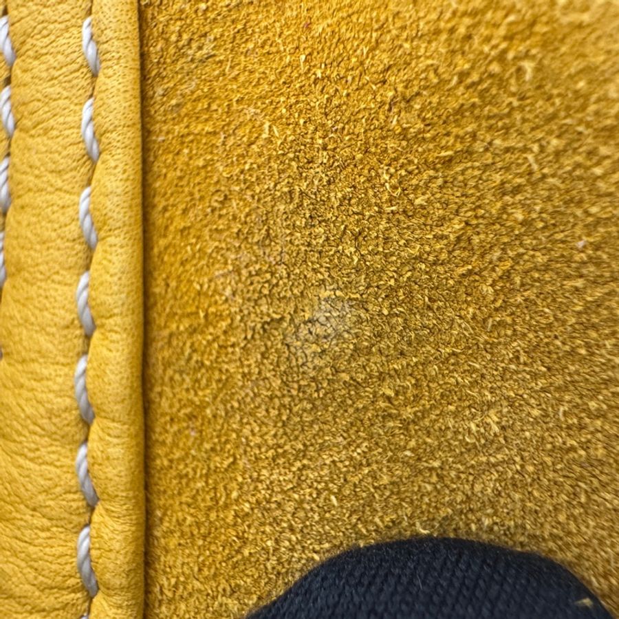 【赫蒂國際精品】 Loewe 羅意威 黃色絨面革 (Suede) 手提包 vintage-20