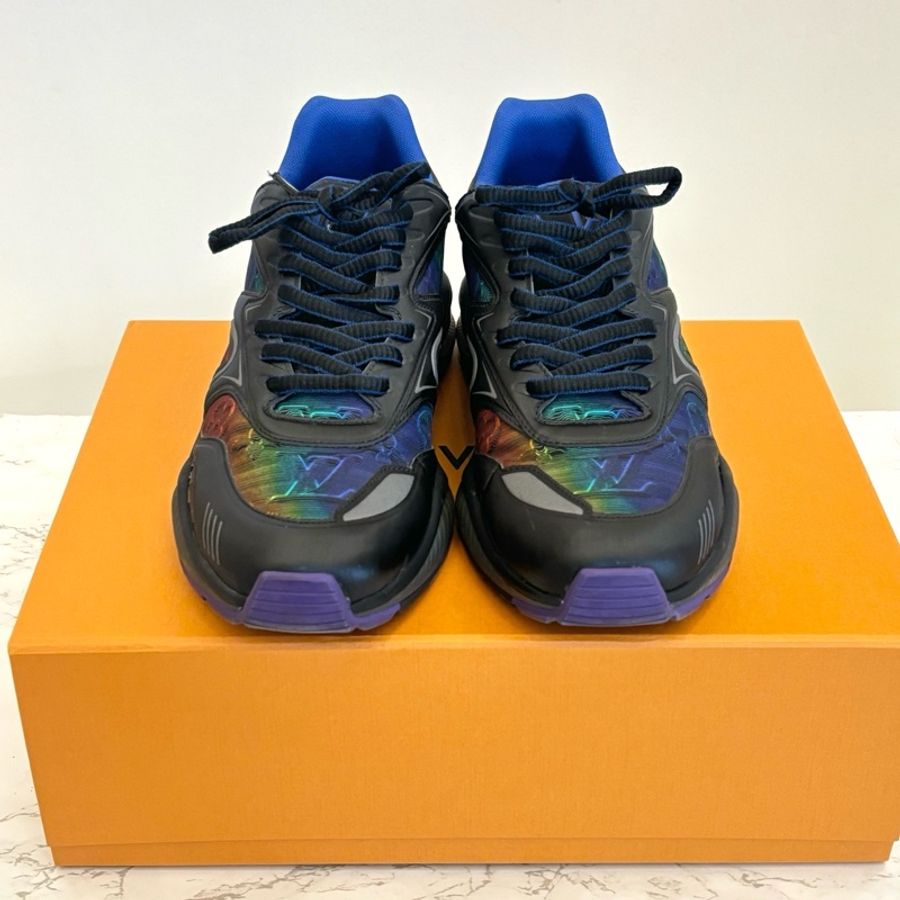 95新LOUIS VUITTON LV Trail 圓頭系帶 生活休閒鞋 41碼-0