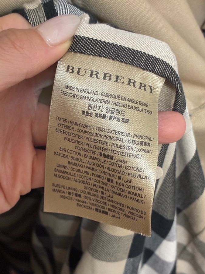 Burberry 經典風衣 卡其色-24
