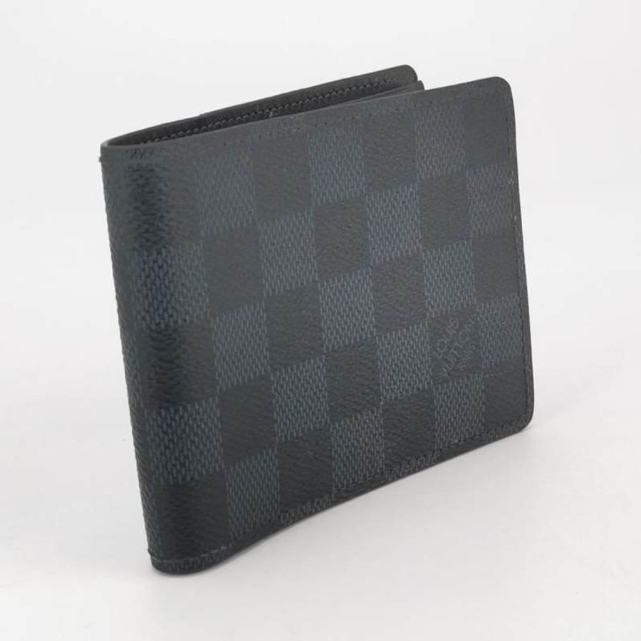 Louis Vuitton(LV)Multiple牛皮棋盤格對折錢包-2