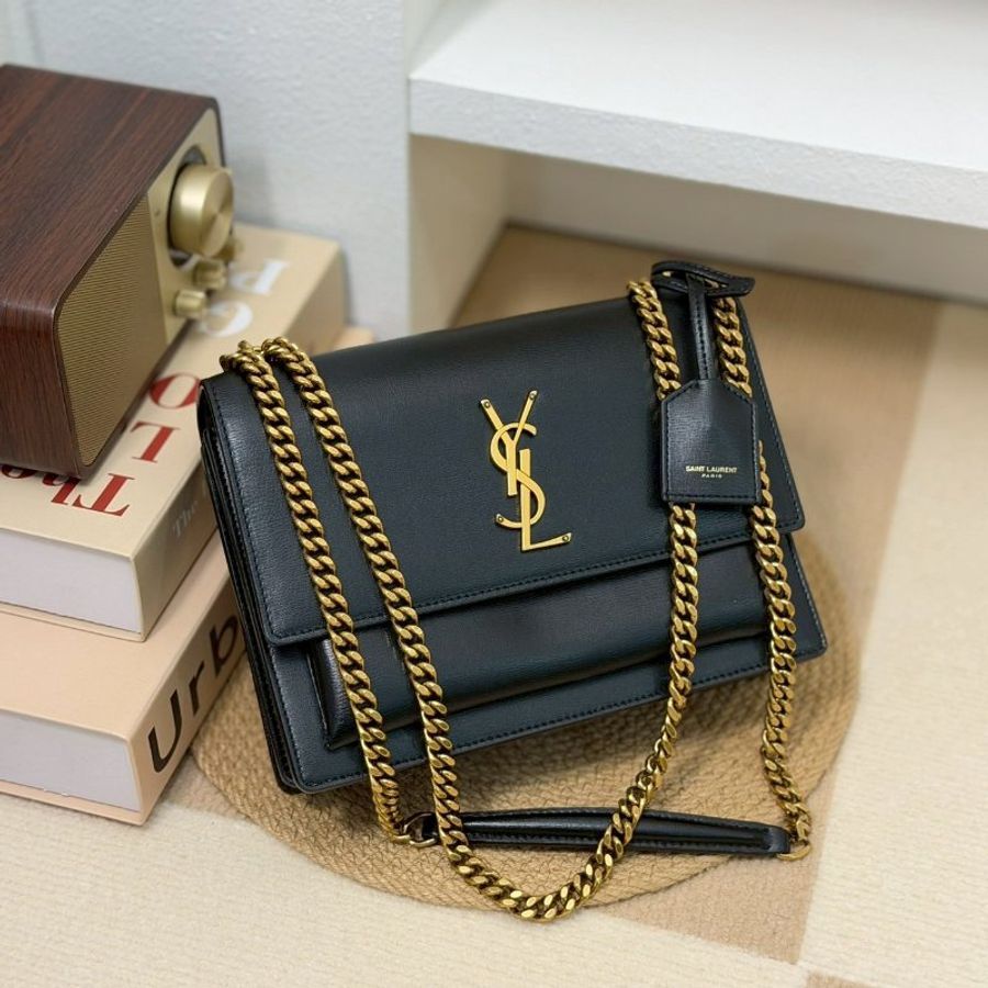 (激新!還有皮香😍)🏷️YSL 聖羅蘭.Sunset 日落包/客人寄賣-0