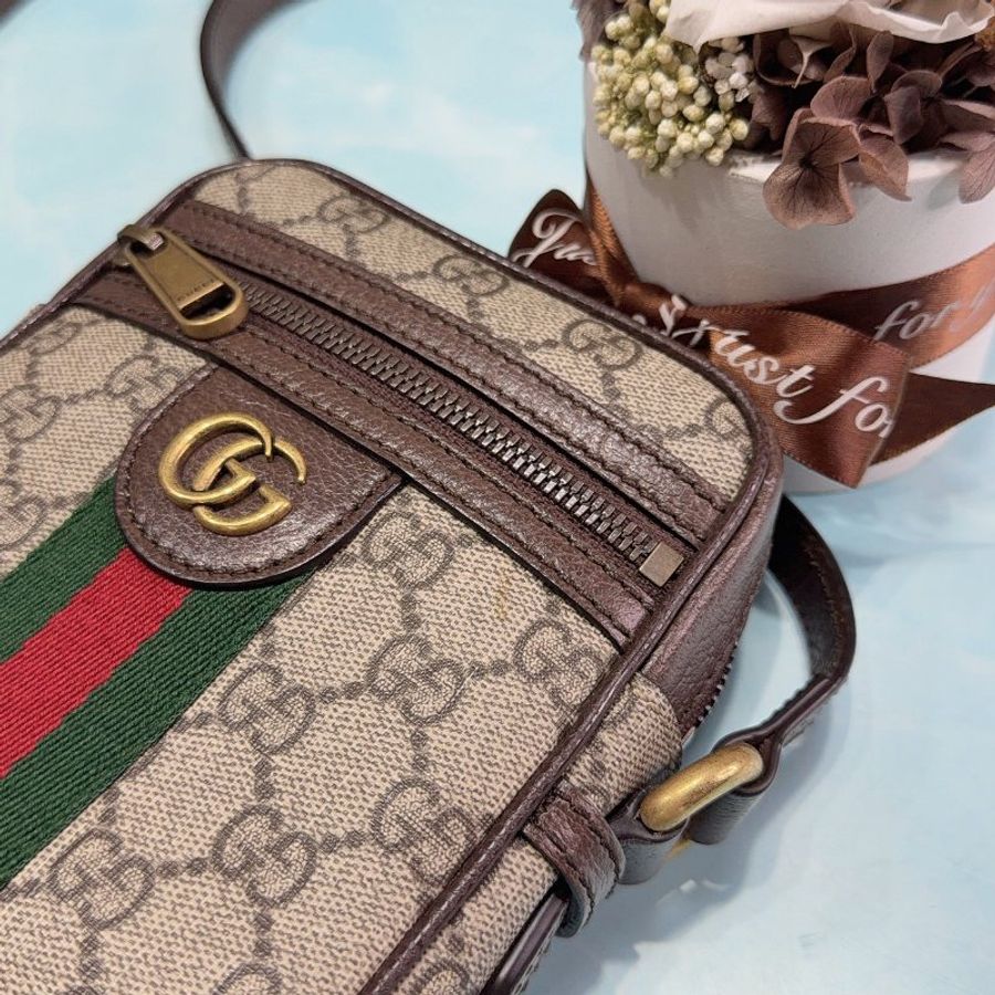 GUCCI Ophidia GG小型側背包-5