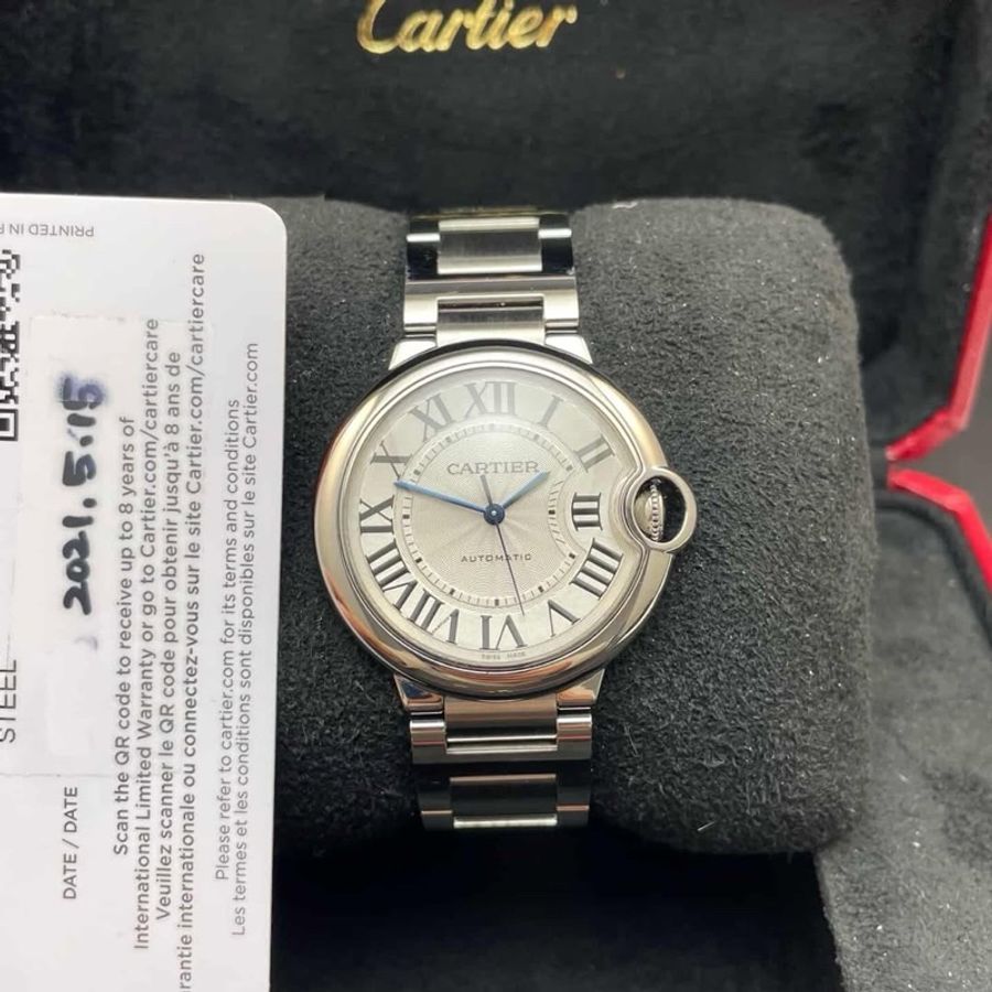 （最低價！）CARTIER Ballon Bleu 藍氣球36mm 自動機械 全配-5