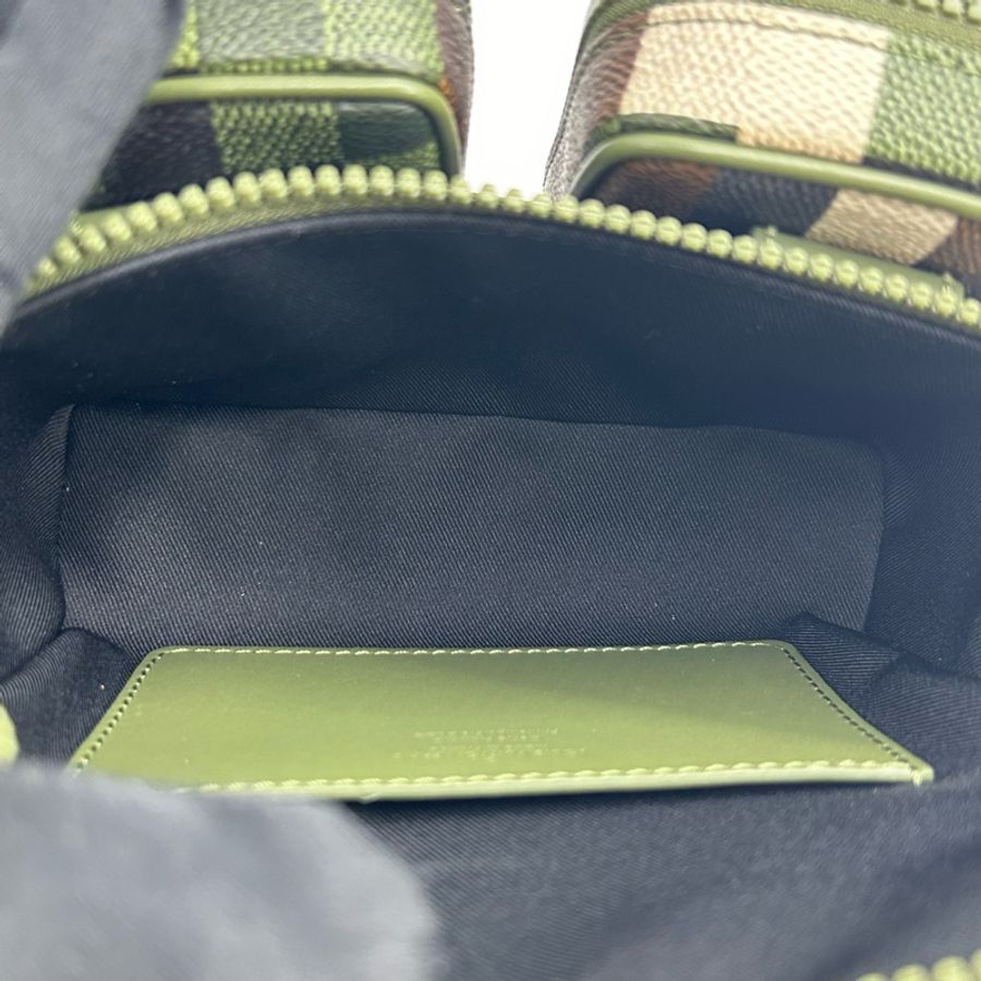 Lv Trail 塗層帆布 菲董迷彩 斜挎包 胸包 約長18.5cm 寬11cm 高12.5cm-6