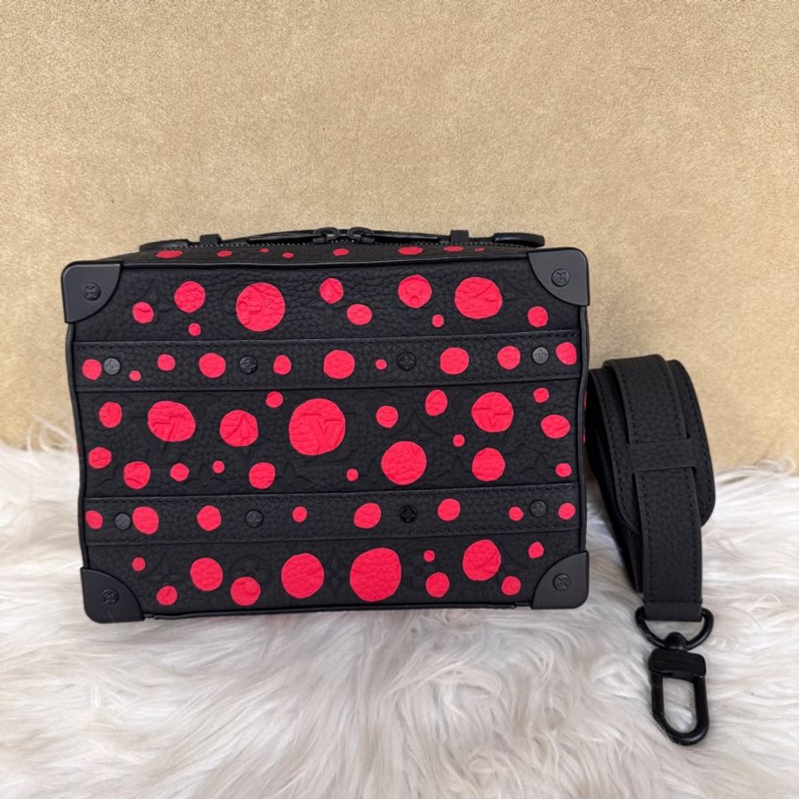 LV Solf Trunk x YK 草間彌生聯名款 晶片 近全新-0