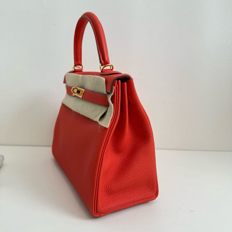 Hermès Kelly 28(凱莉包,28cm,常見尺寸28×22×10cm)-3