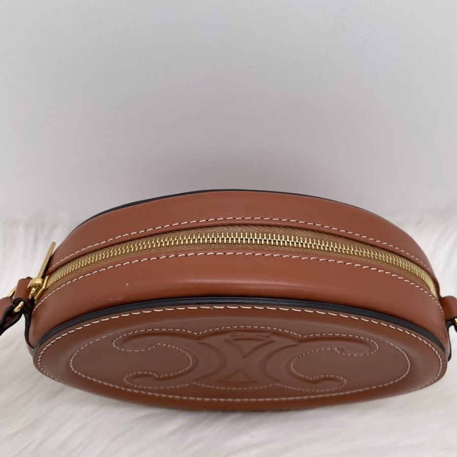 99新賽琳/Celine 焦糖小號月餅包 尺寸:16✖️4✖️12cm-1