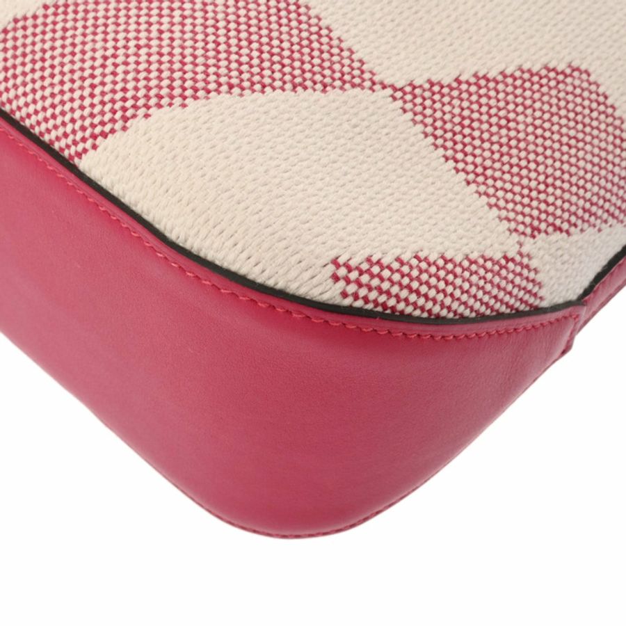 愛馬仕 H Ambie PM 27 2WAY Framboise Beige Z Stamp(約2021年)女士 Toile Veau Swift 手提包 A級二手 Ginzo-8