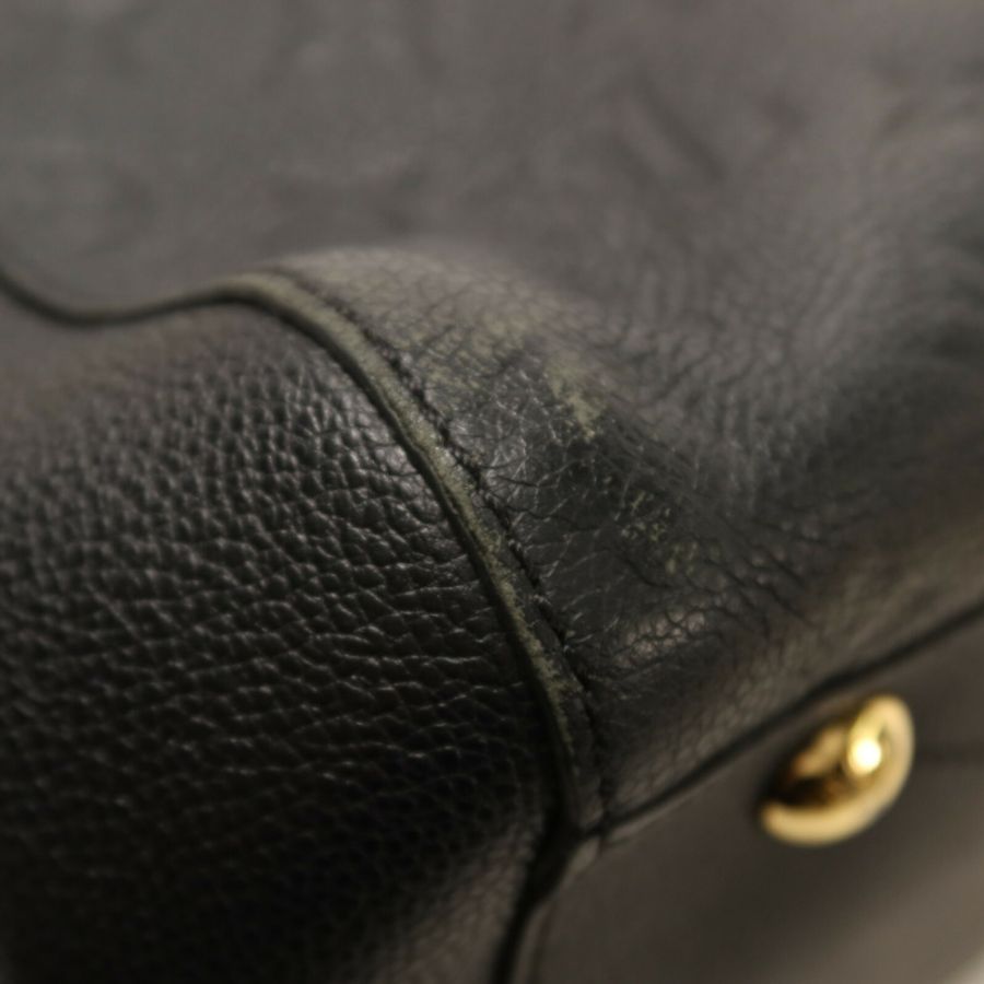 LOUIS VUITTON Monogram Empreinte Montaigne GM金扣手挽肩背兩用袋-13