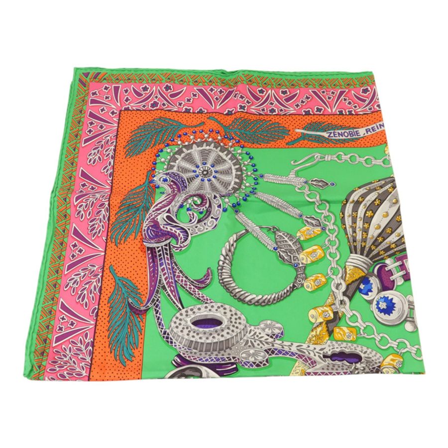 HERMES 絲質Scarf 90X90絲巾-2