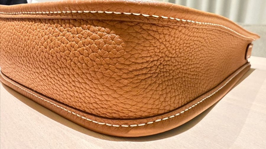 Hermès Evelyne 16 TPM 金棕色|Cavale帆布肩帶|全新未使用-13