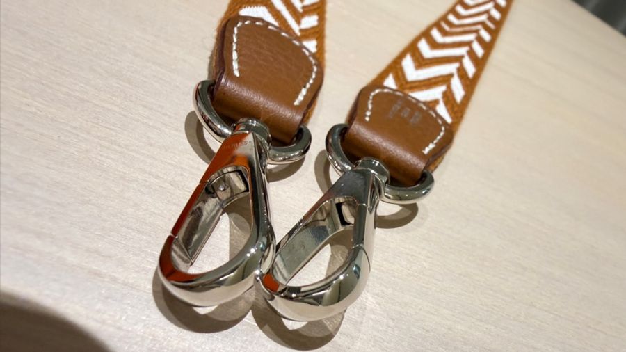 Hermès Evelyne 16 TPM 金棕色|Cavale帆布肩帶|全新未使用-20