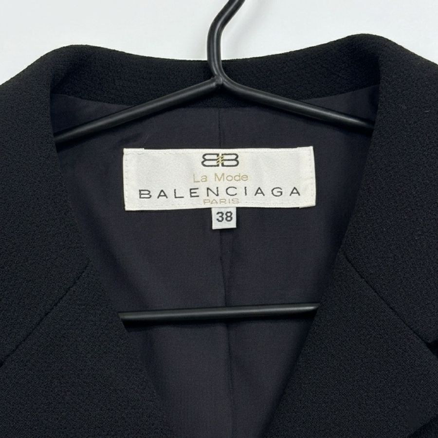 【全新閒置🎁】 Balenciaga 巴黎世家 修身版型 西裝外套 (專櫃10.6萬)-2