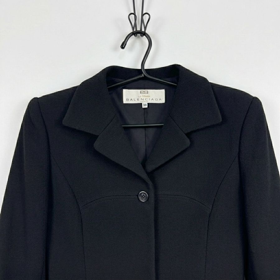 【全新閒置🎁】 Balenciaga 巴黎世家 修身版型 西裝外套 (專櫃10.6萬)-3