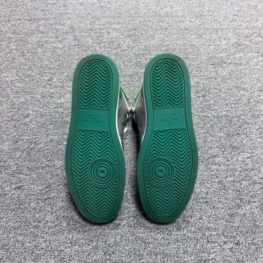 Louis Vuitton LV Rivoli系列 老花滿印高幫板鞋 41.5碼 UK7.5-7
