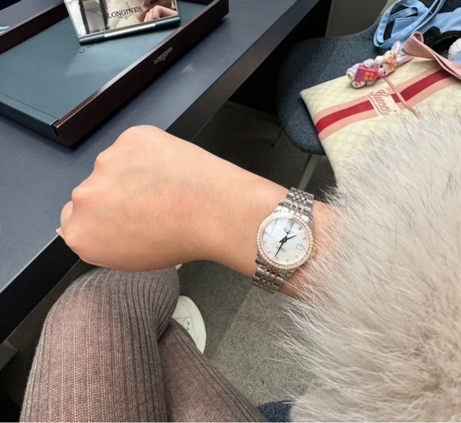 全新品適合送禮浪琴 Longines 開創者18k金2025年原鑲鑽錶 天文台認證自動機械錶-7