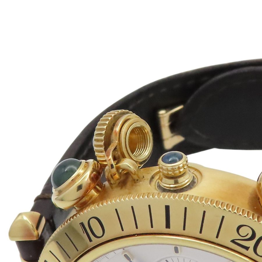 18K黃金 Pasha de Cartier 41mm 腕錶【Cartier 卡地亞】 WGPA0017-4