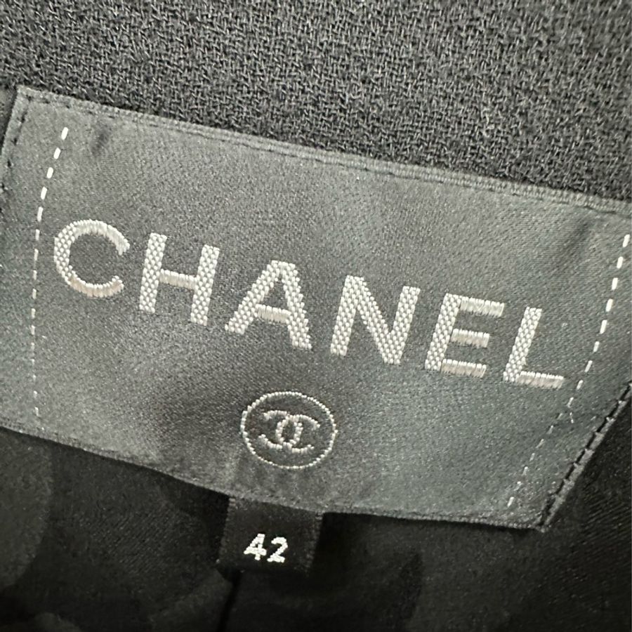 Chanel 香奈兒 19A埃及系列雙排扣黑金外套 42碼-2