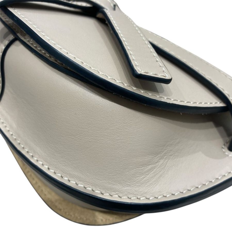 LOEWE 羅意威 GATE DUAL BAG 小牛皮 卡其色 金扣-6