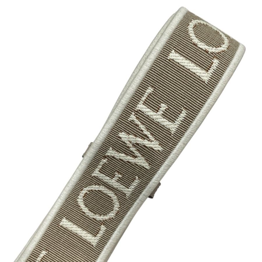 LOEWE 羅意威 GATE DUAL BAG 小牛皮 卡其色 金扣-11