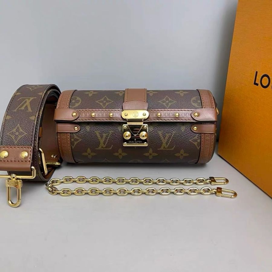 新款芯片款!Louis Vuitton 老花Papillon Trunk-0