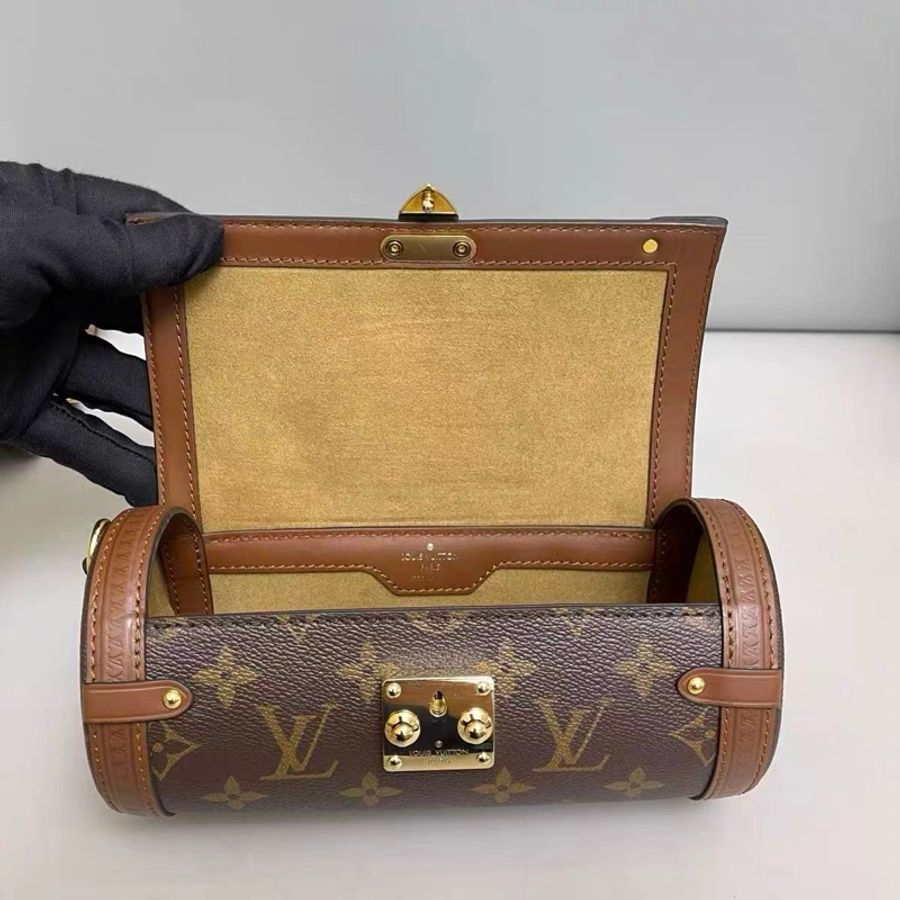 新款芯片款!Louis Vuitton 老花Papillon Trunk-3