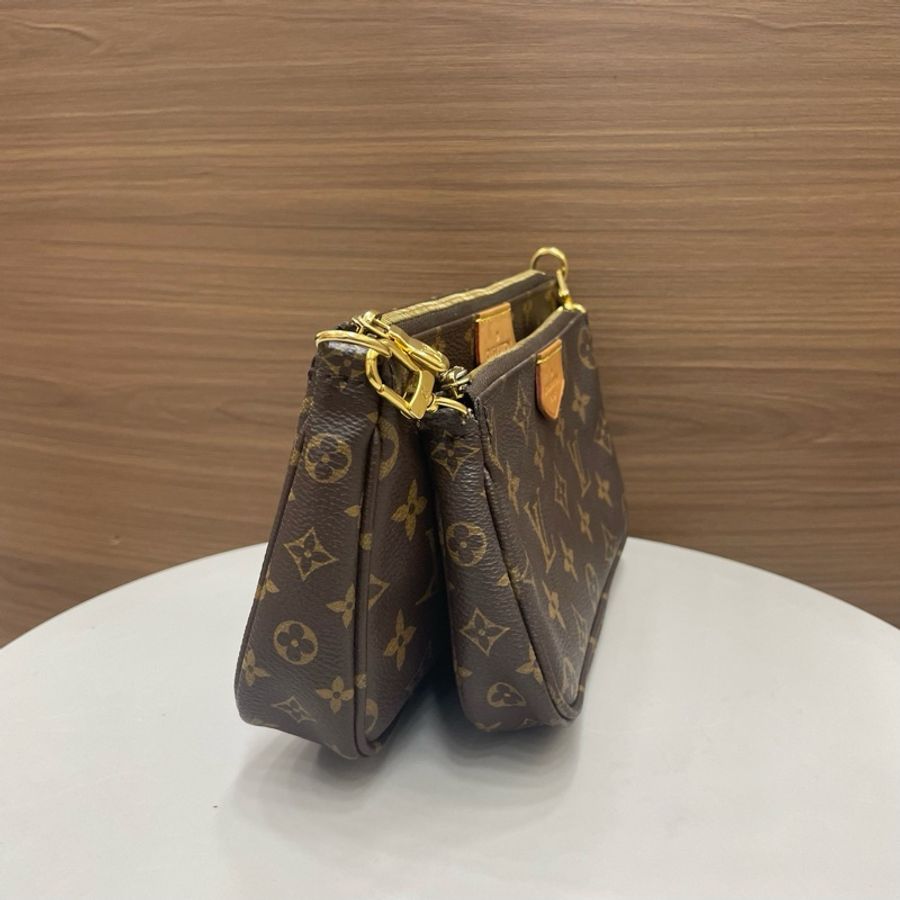 LV路易威登|五合一 老花 綠色肩帶-2