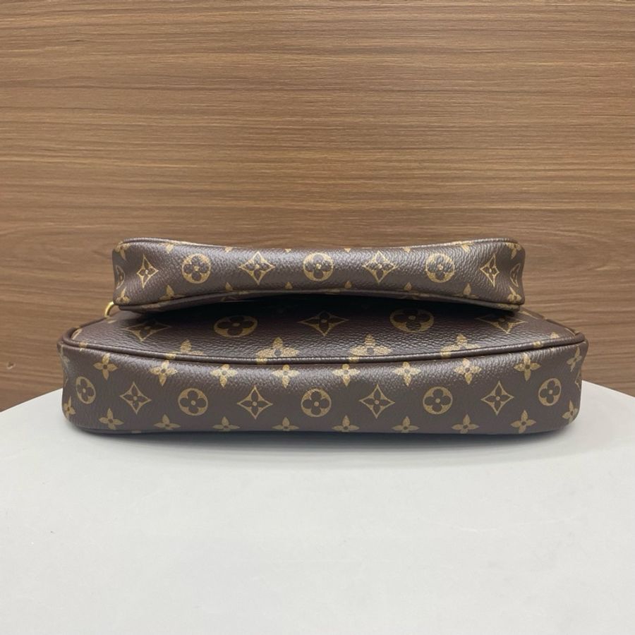 LV路易威登|五合一 老花 綠色肩帶-5