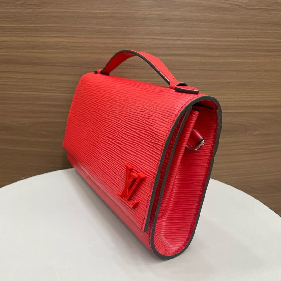 LV路易威登|橫版水波紋cluny 紅色-3