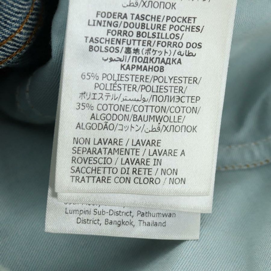 【日本直送】GUCCI Buggy 牛仔褲,牛仔藍,貨號 758153,正品號 158567M-15