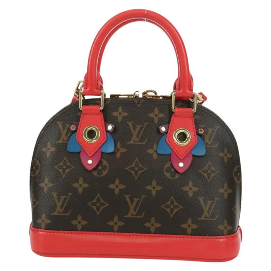 【日本直送】路易威登 Monogram Totem Alma BB 手提包 紅色 M41659 LV 正品 LNZ513SAM-1