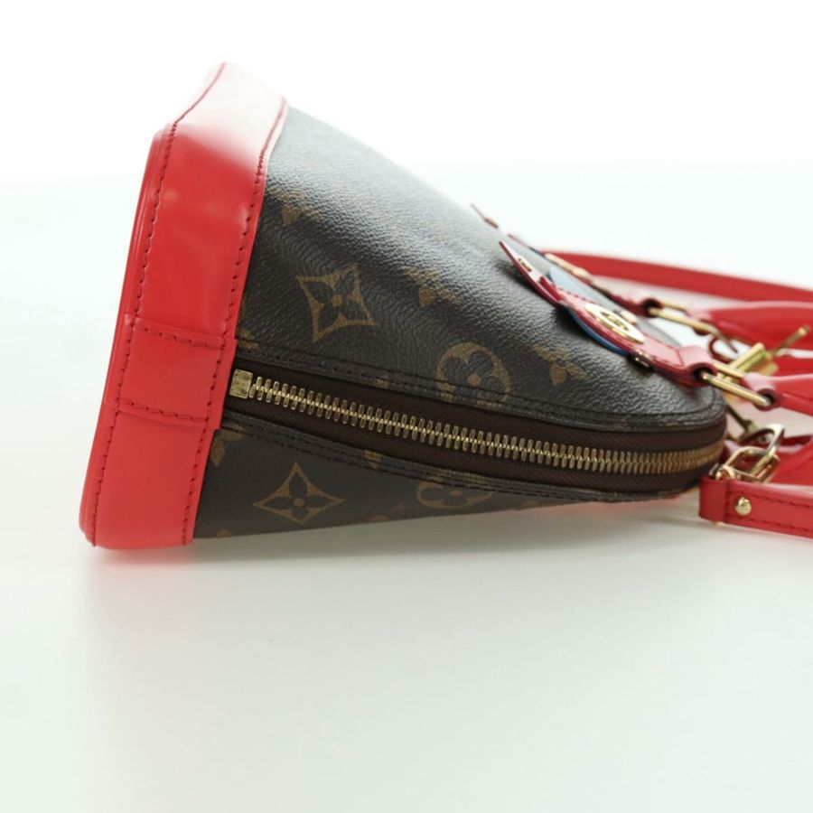 【日本直送】路易威登 Monogram Totem Alma BB 手提包 紅色 M41659 LV 正品 LNZ513SAM-3