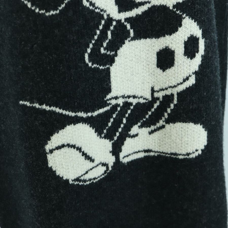 【日本直送】Miu Miu Disney 聯名針織背心,純棉材質,黑色,正品 ARZ190M-6