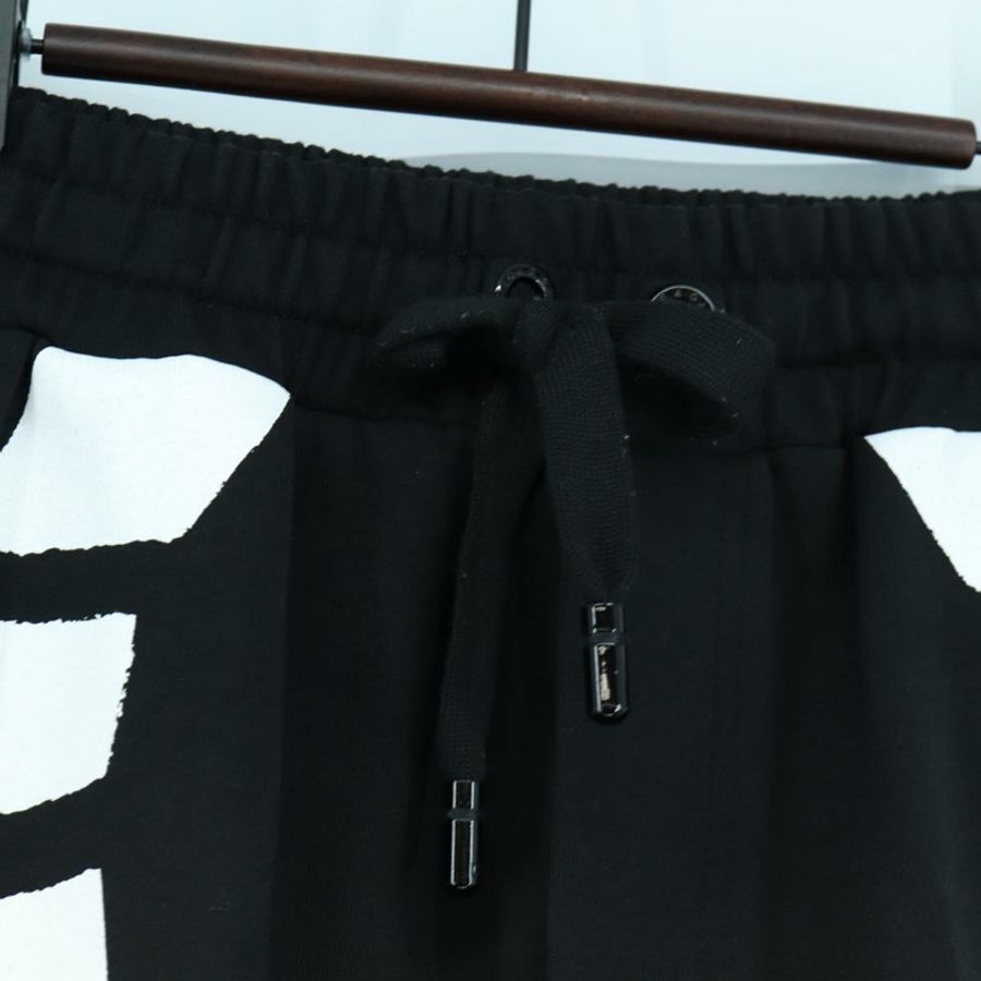 【日本直送】DOLCE&GABBANA D&G x Jujutsu Kaisen 束腳褲 純棉 黑色 正品 167062SAM-2