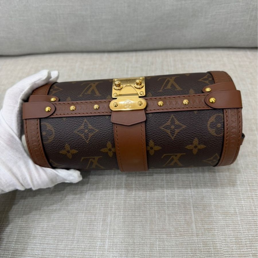 LV palillon巴比龍 斜背包 肩背包 焦糖色-12