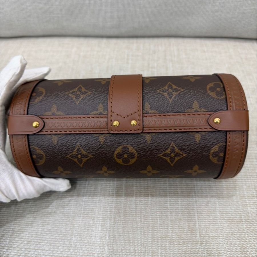 LV palillon巴比龍 斜背包 肩背包 焦糖色-13