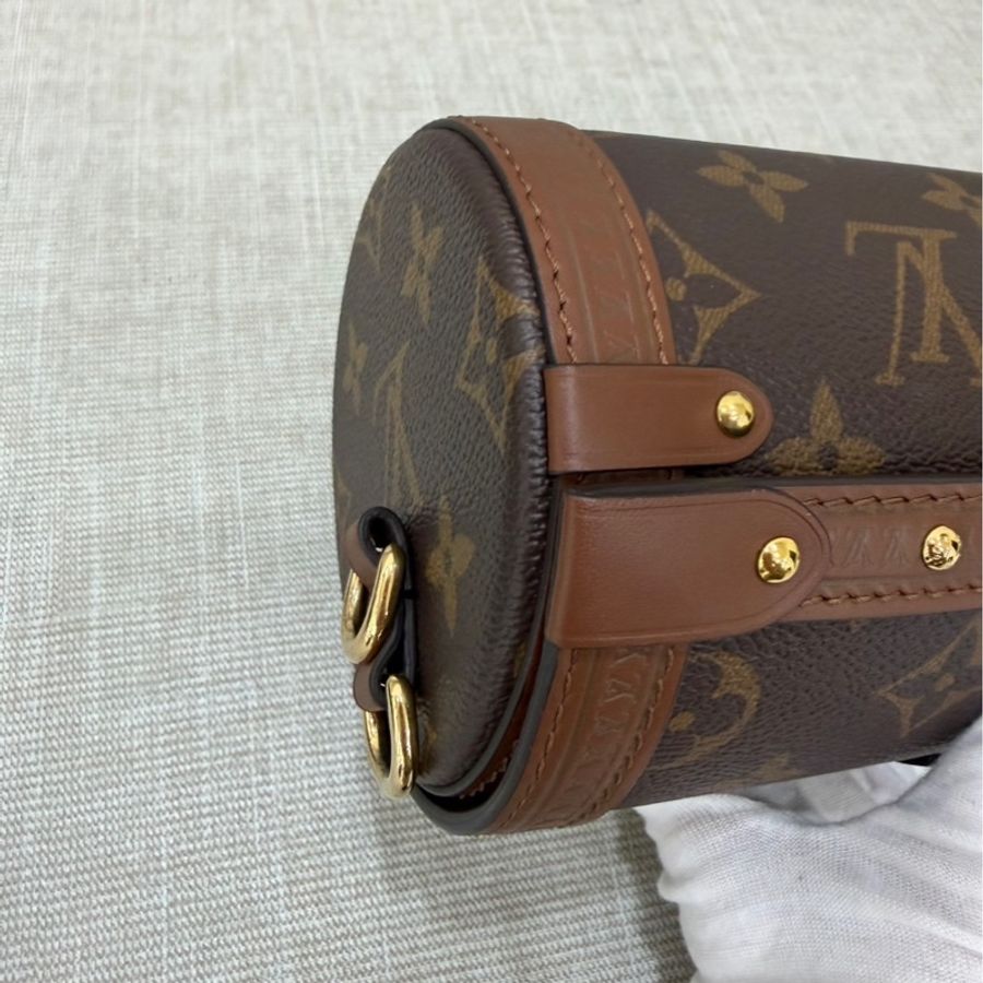 LV palillon巴比龍 斜背包 肩背包 焦糖色-19