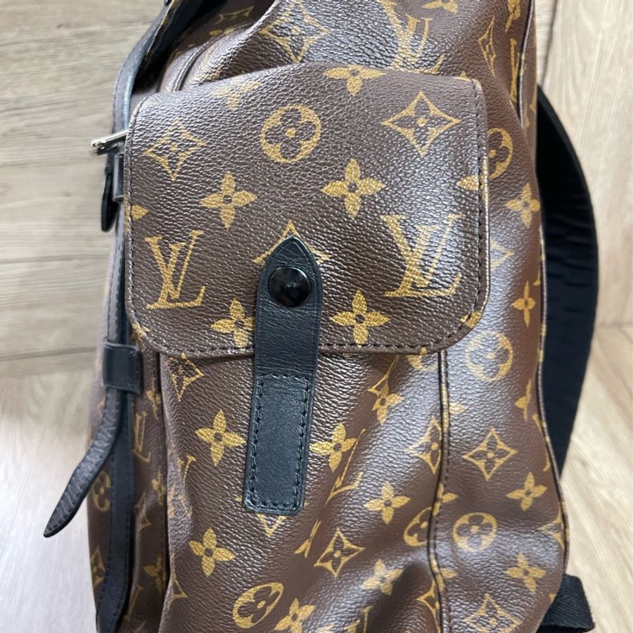 Lv經典老花後背包M43735(台灣專櫃購入)-20