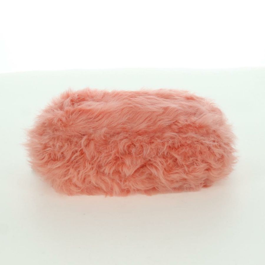 【日本直送】Miu Miu 鏈條單肩包 粉紅銀色毛絨款 正品 ARZ527M-9